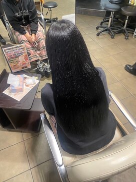 ソワン ドゥ ブレス 今里店(soin de brace) 《加賀詩織》ラベンダーブラック