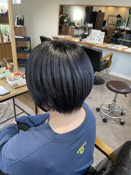 チュコラ(Chucola)の写真/《帖佐》リピーター様が多い秘密は…カット施術にあり！あなたの雰囲気にとけ込むスタイルを創ります♪