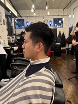 ブロートーキョーバーバーショップ 神田店(Bro Tokyo BARBERSHOP)&nbsp;イカつくないナチュラル刈り上げ