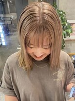 ビビバイマグ(bivi by Mag) ブリーチカラー◎ミルクティーベージュ/ダブルカラー