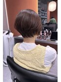 丸みくびれショートボブ