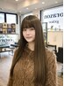 似合わせカット + 縮毛矯正 + 柔らかい質感 TR ￥22000 → ￥16500