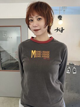 丹 orange brown/short wolf
