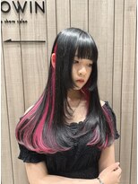 フリーダムガーデン 岡山駅前店(freedom garden)&nbsp;10代20代色気抜群姫カットレイヤー&インナーレッド