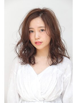 オーガニックエコ 川越(organic+eco) スパイラルパーマ【川越/ミディアム/パーマ/ヘッドスパ/カット】