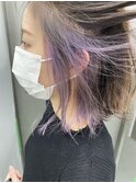 BOB  インナーホワイトパープルカラー