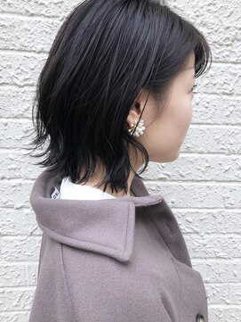 モリオ フロム ロンドン 成増店 【morio成増/玉井】外ハネ　レイヤーボブ　暗髪