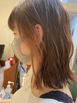 テトラ バイ ネオリーブ 横浜西口店(tetra by neolive) イヤリングカラー☆オレンジ