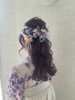 サロン Salon アイ アート&nbsp;卒業式 袴ハーフアップ