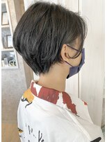 キャアリー(Caary)&nbsp;福山市美容室Caary人気 ハンサムショート ショートボブ