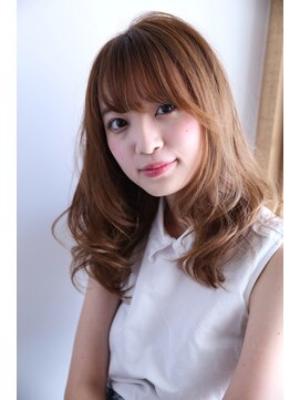オーク ヘアーアンドスパ(Oak) 大人可愛いゆるふわロング