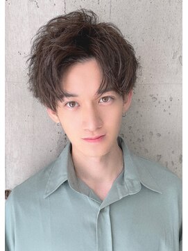 ロンド ロビン 栄(Lond robin) 【Lond robin】高瀬慎也 10代/20代/韓国マッシュ/かき上げヘア