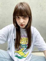 アイティーバイアルバム 松戸店(IT by ALBUM)&nbsp;レイヤーロンググレージュカラーフレンチカジュアル_28545