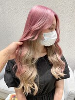 アース クロスガーデン川崎店(HAIR&MAKE EARTH)&nbsp;ツートンインナーカラー