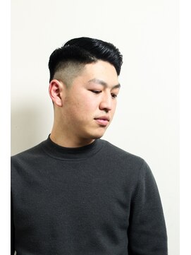 レンゲン(LENGEN) メンズかき上げニュアンスマッシュサイドパート韓国マッシュ