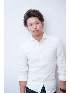 ユニックス ノクティプラザ溝口店(UNIX) 前髪パーマメンズショート