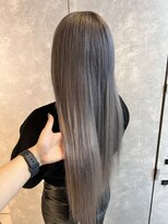 ガルボヘアー 名古屋栄店(garbo hair)&nbsp;#プルエクステ#グレー#ギャル#10代#20代#名古屋