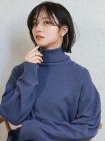 ガーデン オオタカノモリ(garden otakanomori)&nbsp;イメチェン×ハッシュカット×長めバング×似合わせカットk