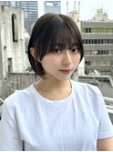 【大重】ナチュラル韓国ボブ/新宿/髪質改善/ショート/縮毛矯正