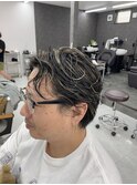 グランジパーマ ハイライト