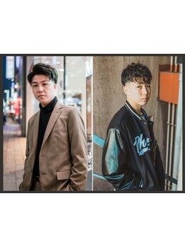 <メンズカット最短20分\2800～>カジュアル～フォーマルもバーバーの洗練された技術でキマル![銀座/学割U24]