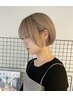 カット＋ダブルカラー_18100円(ブリーチ1回)