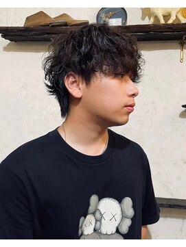 ラヌゴ(lanugo) ランダム波巻きパーマ