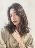大人っぽレイヤーとグレージュカラー