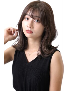 ネウィ 銀座(newi) 【今井】30代40代大人小顔くびれレイヤーミデ/ショコラブラウン