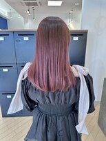 ユニ バイ マグ 長野店(Uni.by Mag)&nbsp;20代30代大人可愛い透明感ピンクラベンダーケアブリーチ小顔