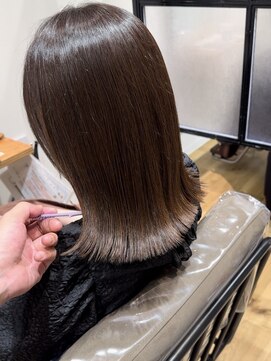 シキ(Ciqi) 髪質改善/メテオカラー/ブラウン系/艶カラー