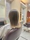 ヘアアンドメイク マオ(HAIR&MAKE MA`O)の写真/白髪を隠すだけでなく、魅せるカラーが今の旬◎染めるたびに美しくなるように考えられたカラーをご提案！
