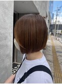 切りっぱなしボブ×髪質改善ストレート 【Ryoka 髪質改善】