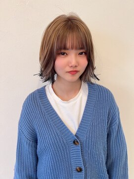 ルーブル(Louvre) 【Louvre】小顔ヘア/顔まわり/くびれ/デザインカラー