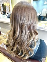 ヘアーメイクロージー 八軒店 (HAIR MAKE ROSY)&nbsp;髪質改善トリートメントミルクティーベージュノンジアミンカラー