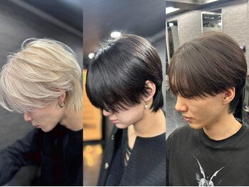 ローグ(ROGUE)の写真/【ナチュラルな韓国メンズヘア】横浜駅でメンズハイトーン・メンズパーマはROGUEへ＊〔ニュアンスパーマ〕