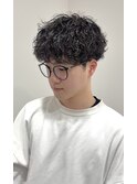 癖毛には強め波巻き!