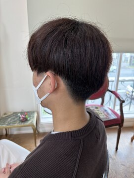 ヘア ヴァーゴ(Hair vago) マッシュ×ブラウン