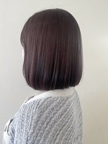 スタイル 成城学園前(STYLE) 【切りっぱなしボブ】×【深みラベンダーピンク】春・夏スタイル