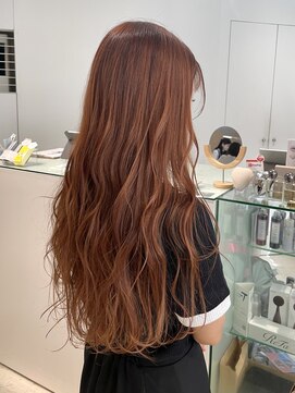 ロイリー バイ ローウェ 立川(Loely by Louwe) ふわっと柔らかオレンジブラウン◎