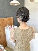 王道シニヨンヘアセット＊