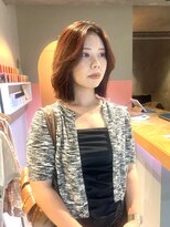 アルヴァ(ALVA)&nbsp;レイヤーボブ×艶カラー【那覇美容室ALVA】