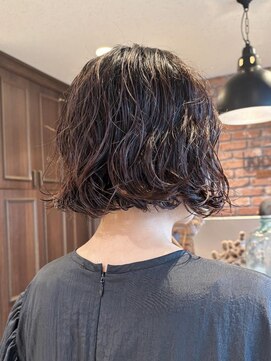 ボコカ(bococa) 【macana指名】ニュアンスパーマレイヤーウルフ登戸生田