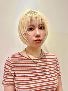 ノブレス(NOBLESSE) ブロンド×ショートレイヤー