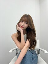 アマトウキョウ アユンチェ(AMA TOKYO×AYUNCHE) 韓国スタイル/ナチュラルくびれへア_くびれ巻き_レイヤーカット