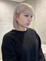 ペレ アネックス 大阪梅田茶屋町店(PELE ANNEX)&nbsp;ミディアムヘア/暗めカラー/グランマッシュ/梅田