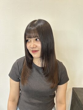 ノーヴァ バイ ボナ 前橋店(nova by bona) 小顔効果◎顔周りレイヤーカット