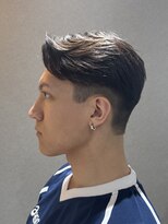 ブルニール 心斎橋(BLEUNIR)&nbsp;メンズ 曲がる縮毛矯正 ストレート センターパート