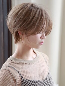 《女性目線×ハイセンスな技術》で創る美フォルムカットで360度キマル☆丸みを帯びたショートスタイルが◎