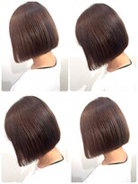 グルグル 新小岩店(GULGUL) 「まとまり抜群。大人の切りっぱなしボブ」